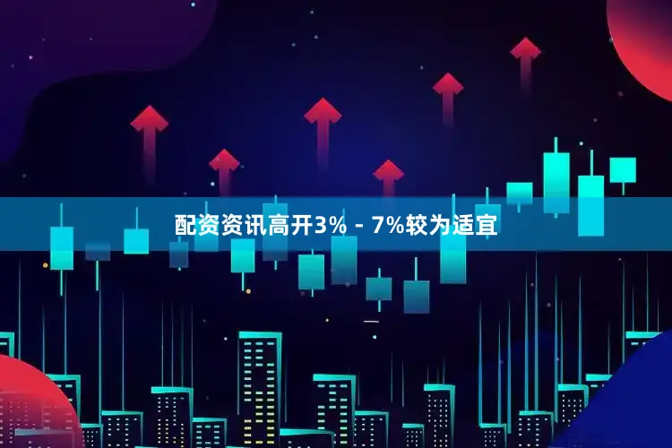 配资资讯高开3% - 7%较为适宜